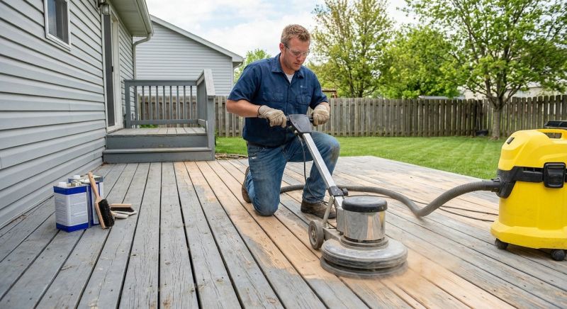 Deck Sanding Service